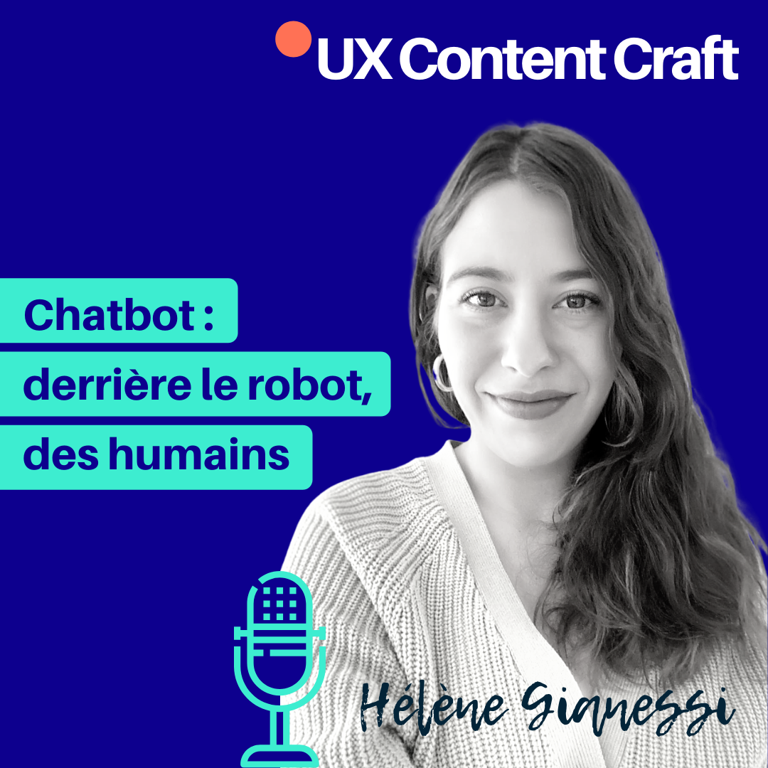 Chatbot : derrière le robot, des humains, avec Hélène Gianessi